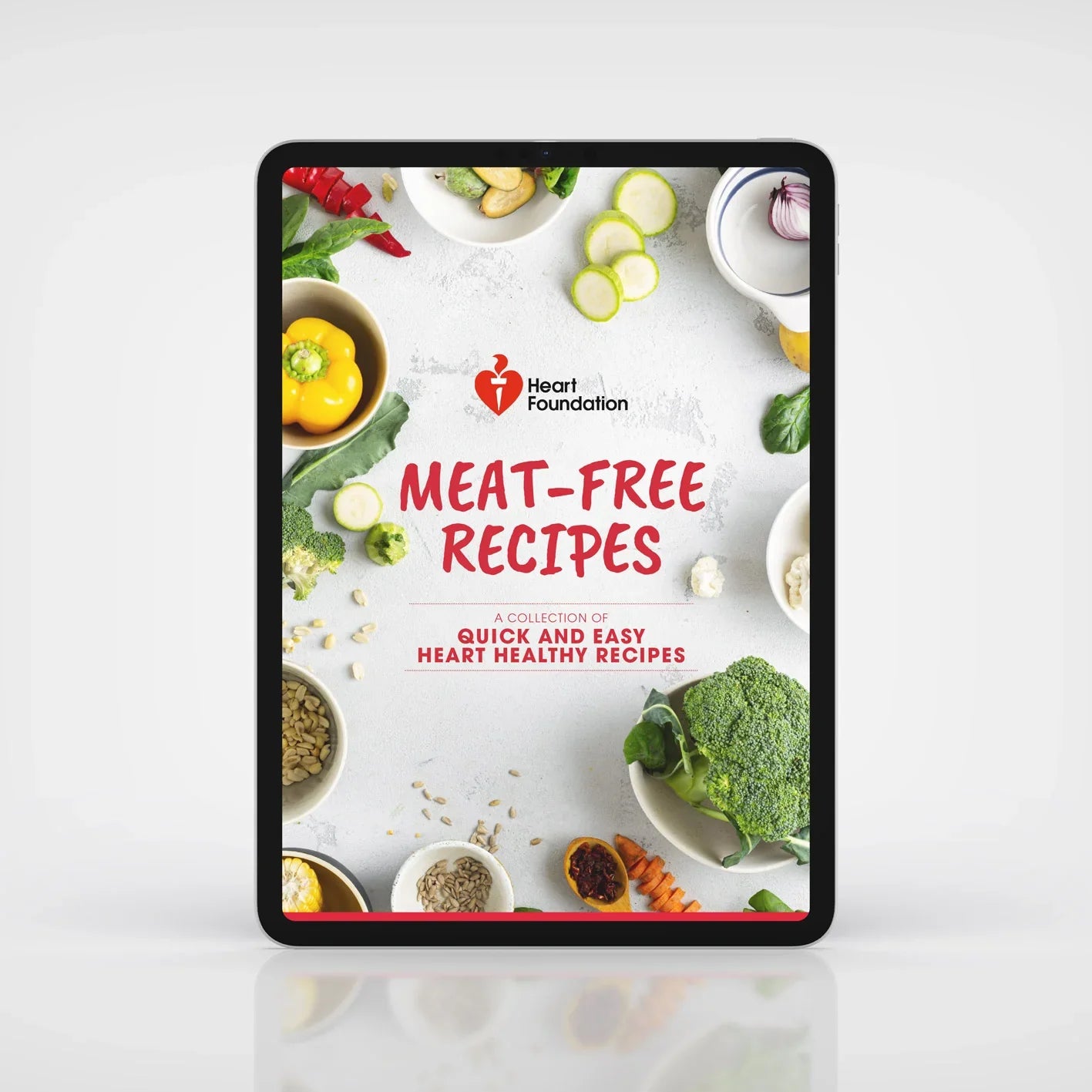 Meat free recipes e-book