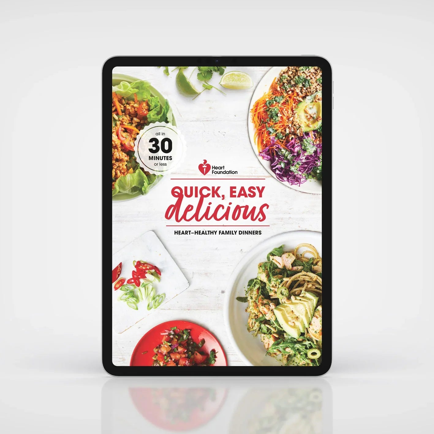 Quick, easy, delicious recipes e-book