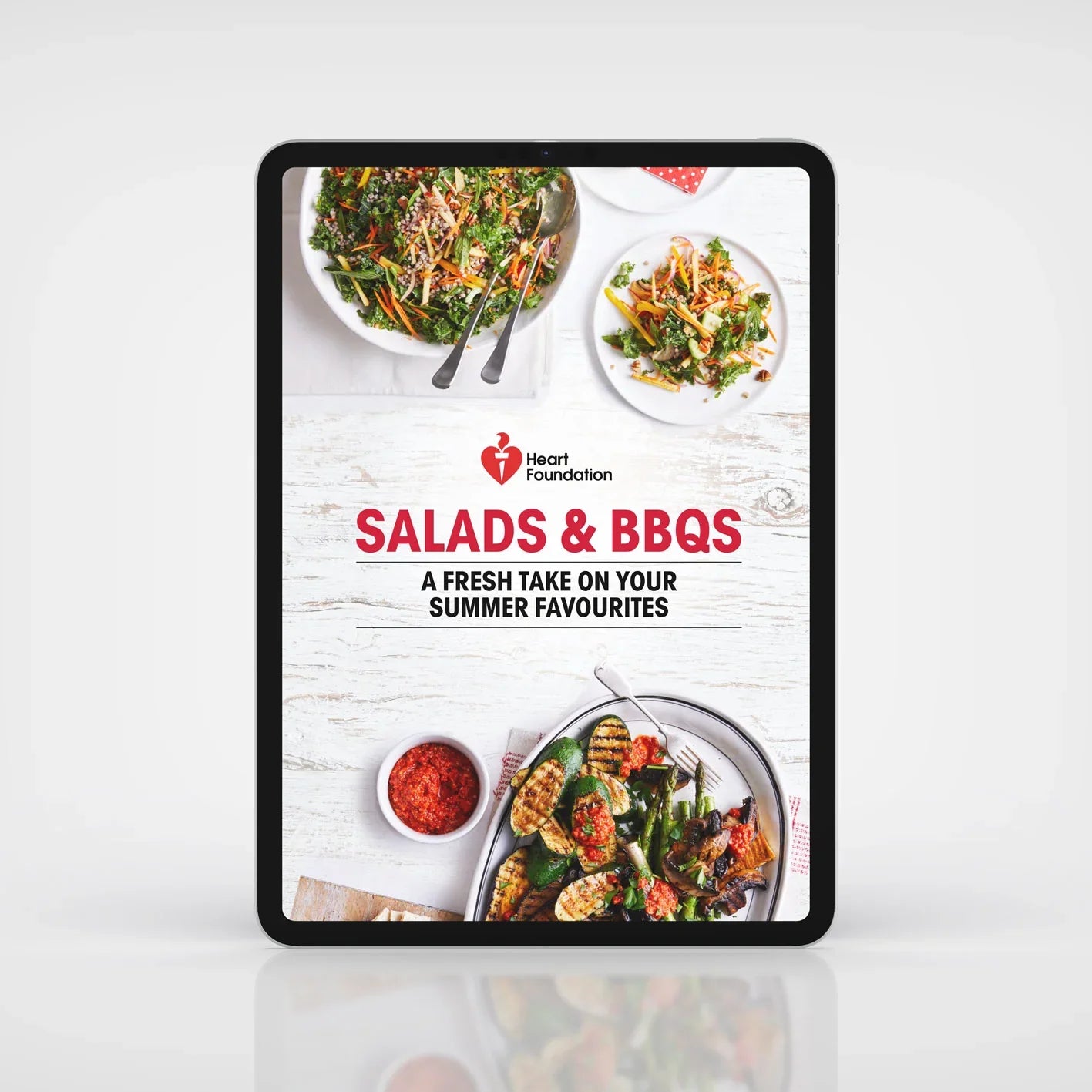 Salads & bbqs recipes e-book
