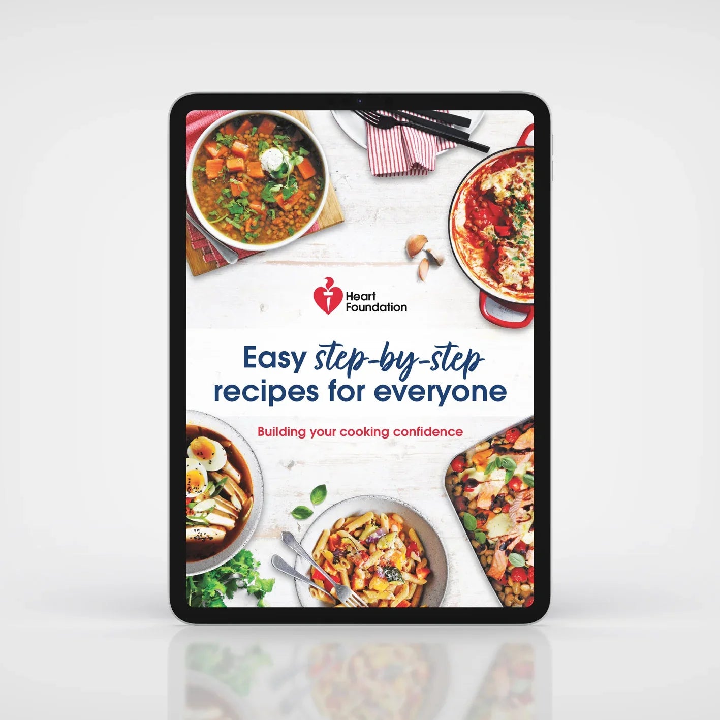 Easy step-by-step recipes e-book