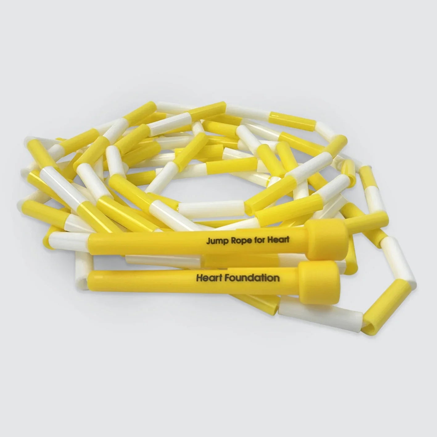 Skipping Rope 4.9 Metre Beaded Yellow Handle
