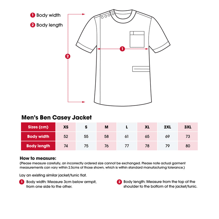 Heartbeat line - men's Ben Casey
