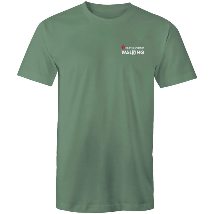 Sage unisex Heart Foundation Walking small logo t-shirt