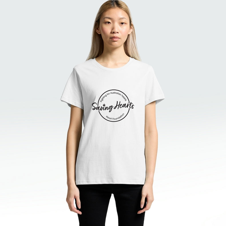 Saving hearts - women's t-shirt