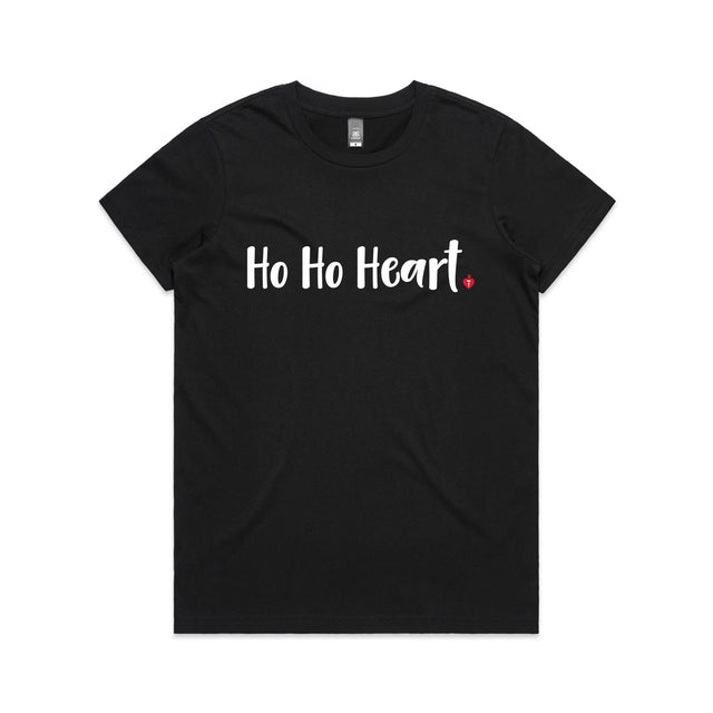 Ho Ho Heart - women's t-shirt