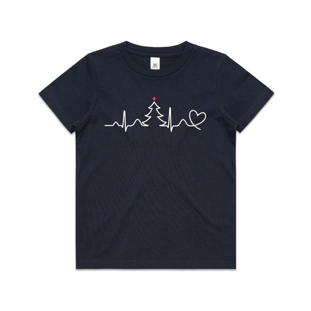 Seasonal Heartbeat - kid's t-shirt