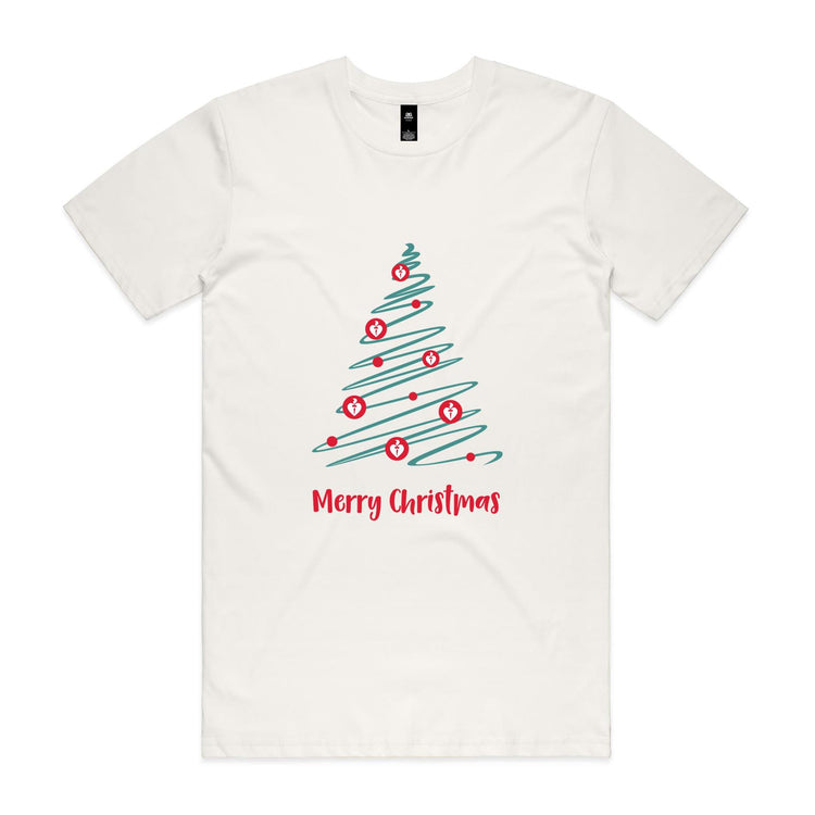 Christmas Tree of Hearts - unisex t-shirt