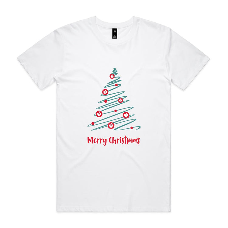 Christmas Tree of Hearts - unisex t-shirt