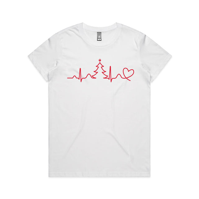 Seasonal Heartbeat - women's t-shirt