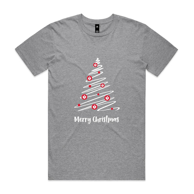 Christmas Tree of Hearts - unisex t-shirt