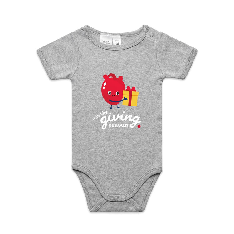Tis the Giving Season - baby onesie