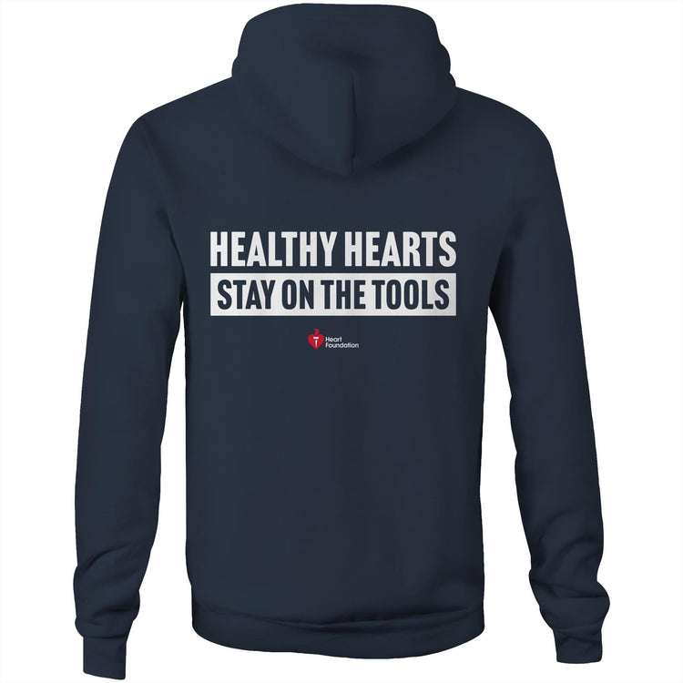 Healthy hearts stay on the tools - unisex hoodie