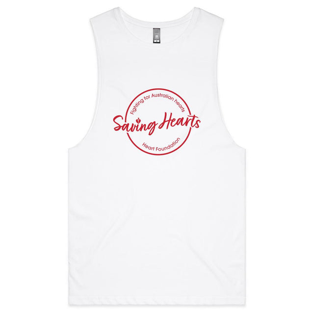 Saving hearts - men's tank