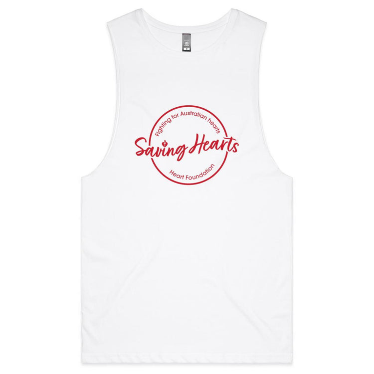 Saving hearts - men's tank