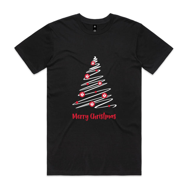 Christmas Tree of Hearts - unisex t-shirt