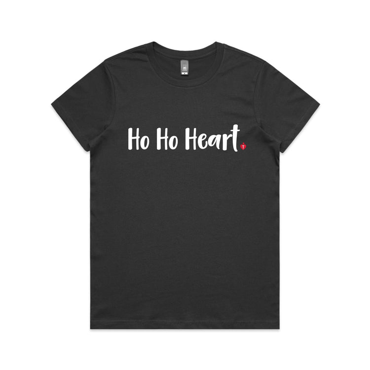 Ho Ho Heart - women's t-shirt