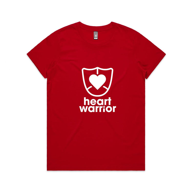 Heart warrior - women's t-shirt