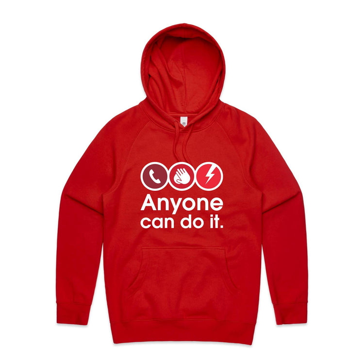 Call. Push. Shock - unisex hoodie