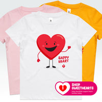 Happy Heart - kids t-shirt