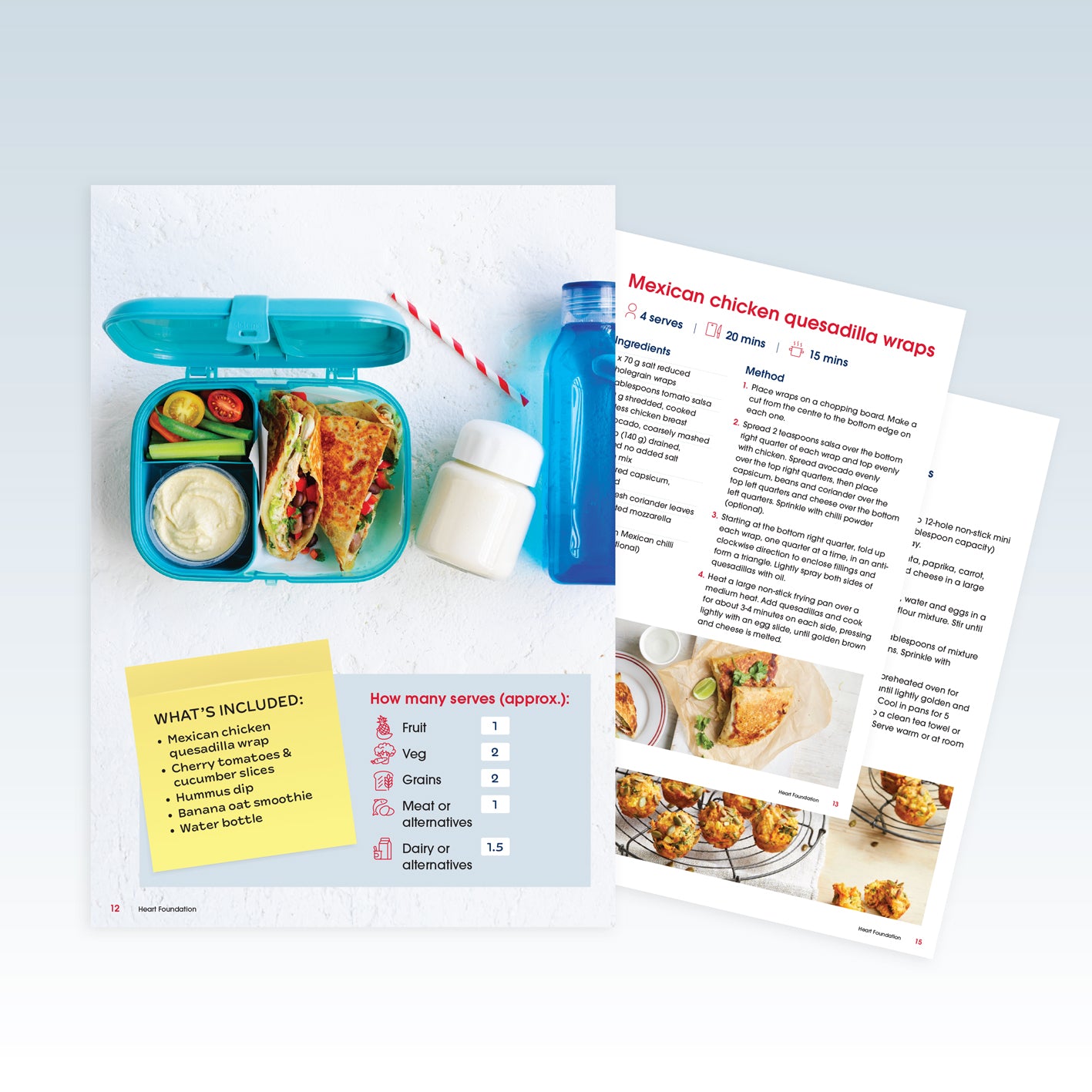Healthy Lunchboxes for Happy Hearts recipes e-book