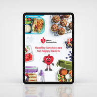 Healthy Lunchboxes for Happy Hearts recipes e-book