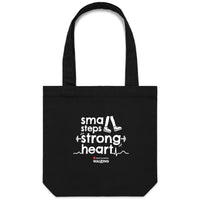Small steps, strong heart - tote bag