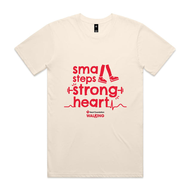 Small steps, strong heart - unisex t-shirt