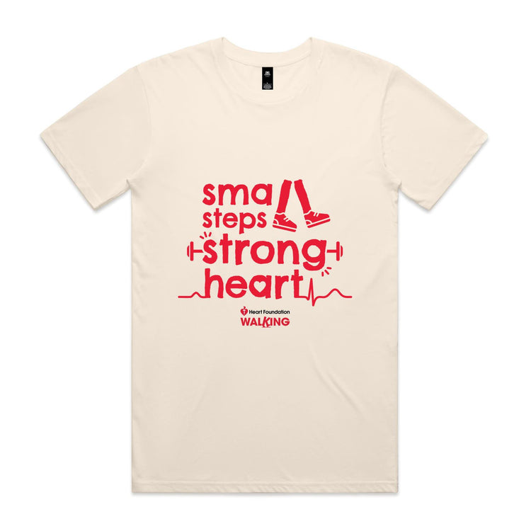 Small steps, strong heart - unisex t-shirt