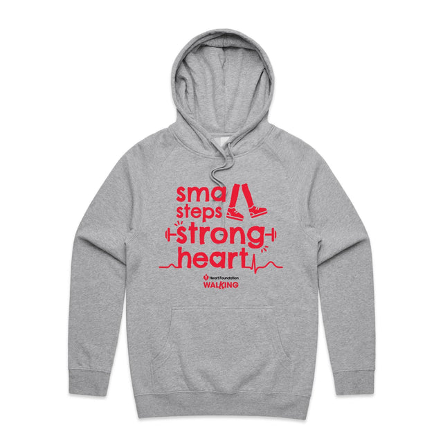 Small steps, strong heart - unisex hoodie