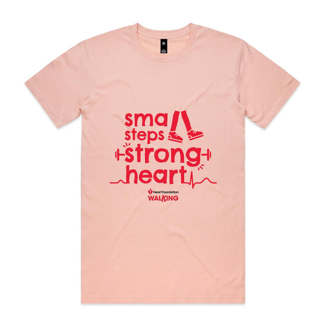 Small steps, strong heart - unisex t-shirt