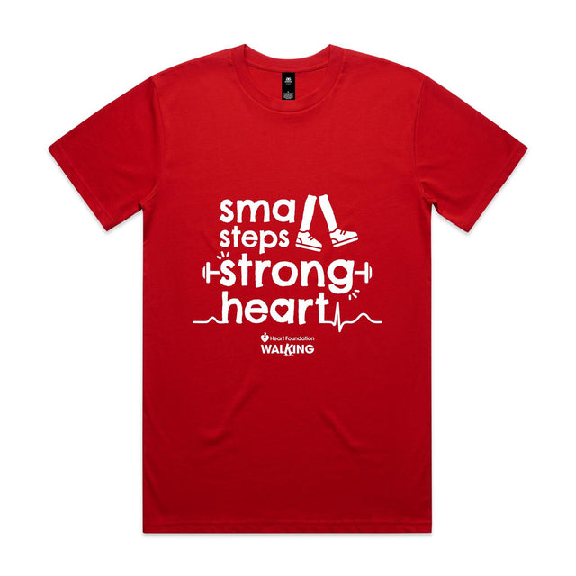 Small steps, strong heart - unisex t-shirt