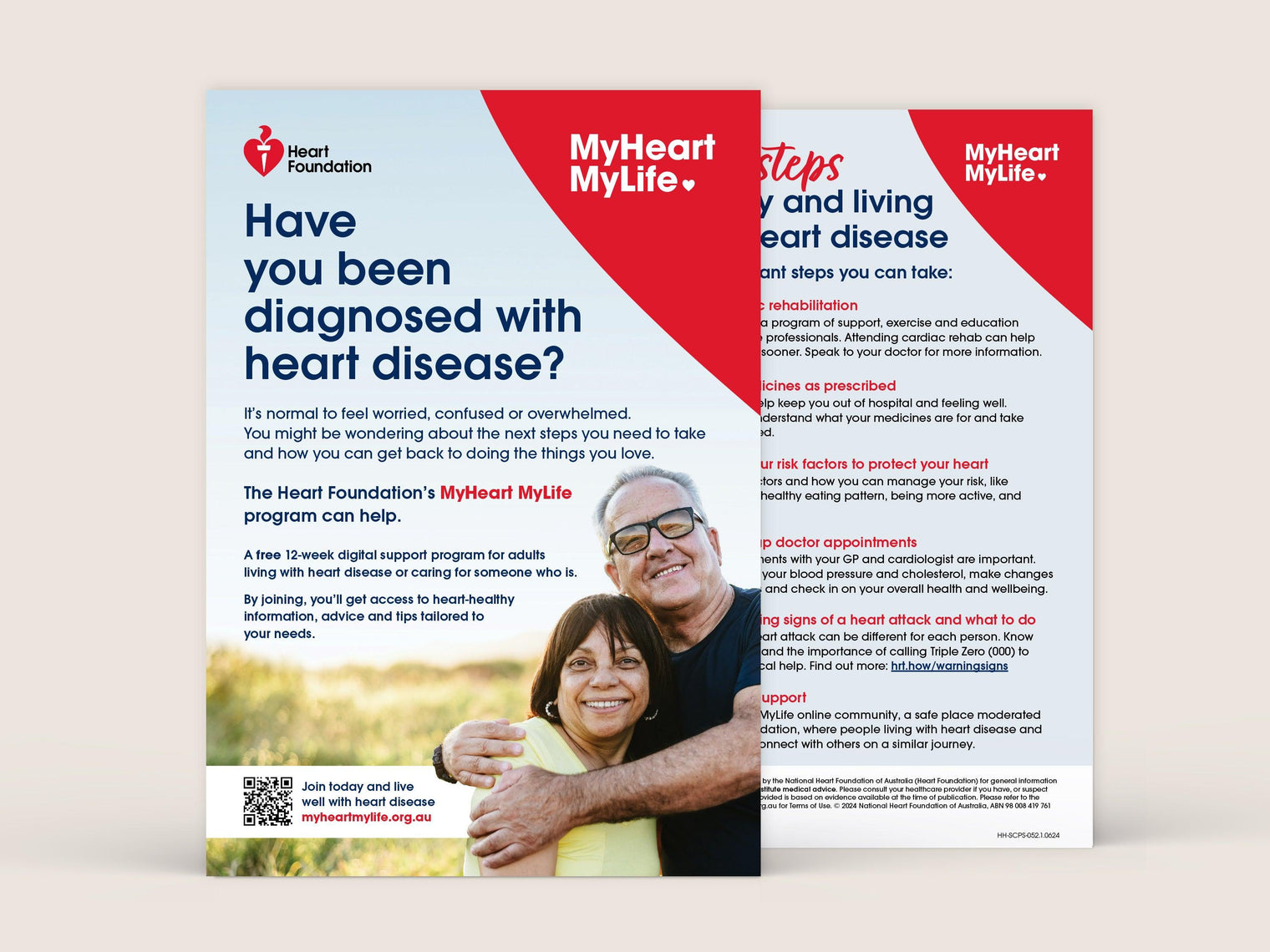 MyHeart MyLife patient flyer