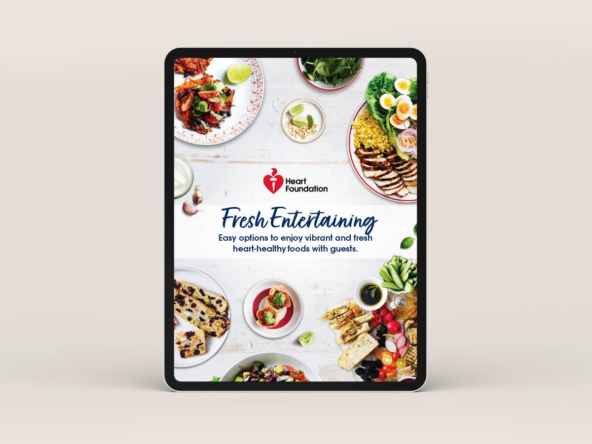 Fresh entertaining recipes e-book