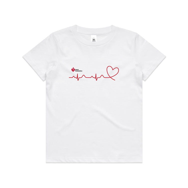 Heartbeat line - kid's t-shirt