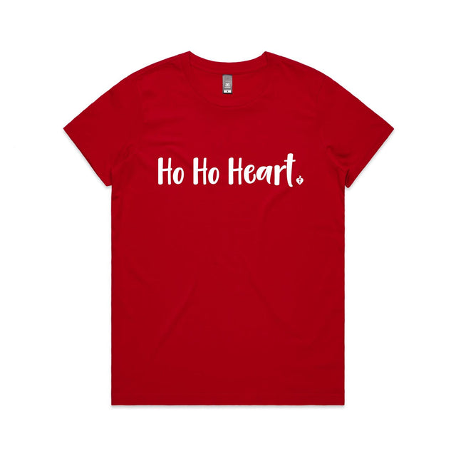 Ho Ho Heart - women's t-shirt