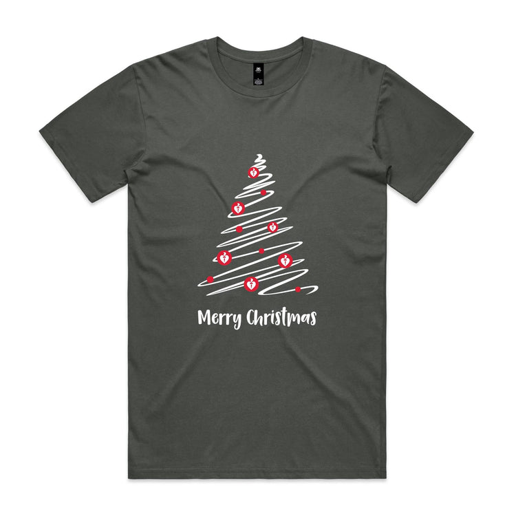 Christmas Tree of Hearts - unisex t-shirt