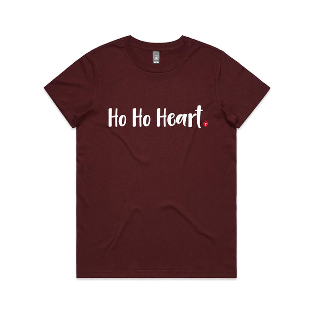 Ho Ho Heart - women's t-shirt