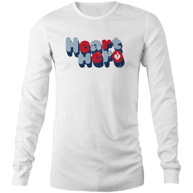 Heart Hero Vintage - Unisex Long Sleeve T-Shirt