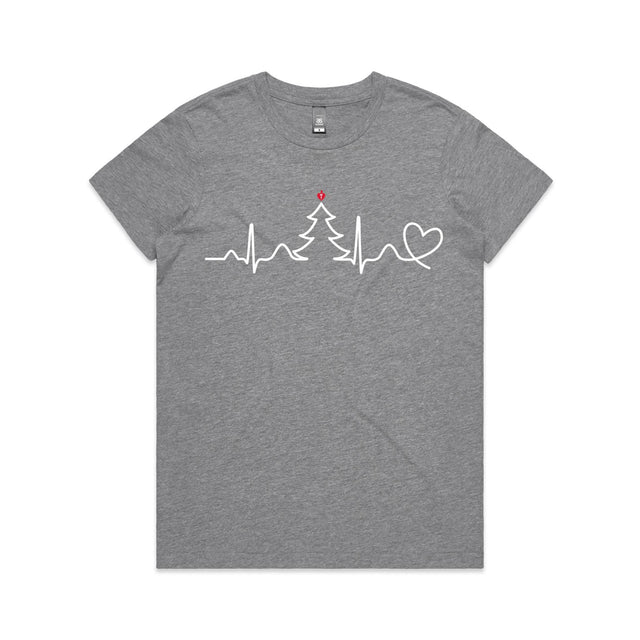 Seasonal Heartbeat - women's t-shirt