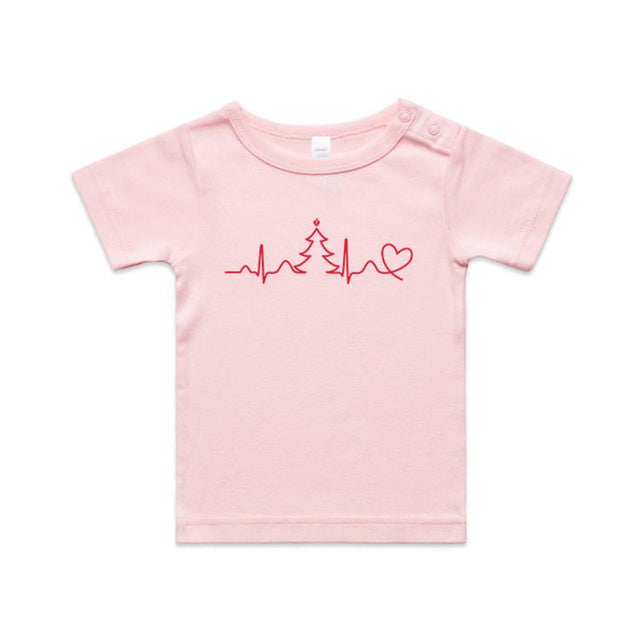 Seasonal Heartbeat - baby tee