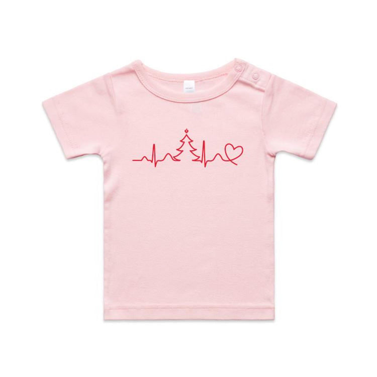 Seasonal Heartbeat - baby tee
