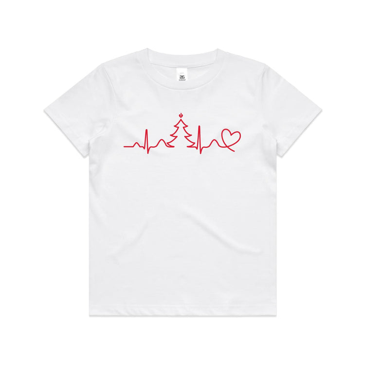 Seasonal Heartbeat - kid's t-shirt