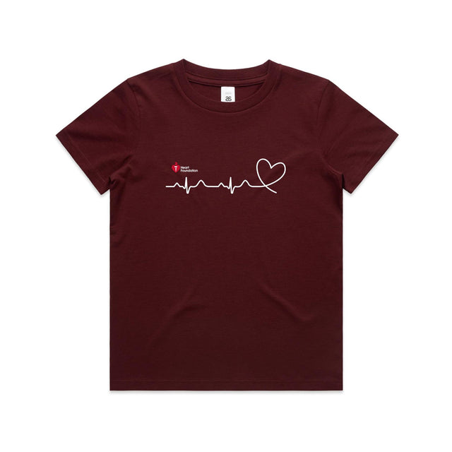 Heartbeat line - kid's t-shirt