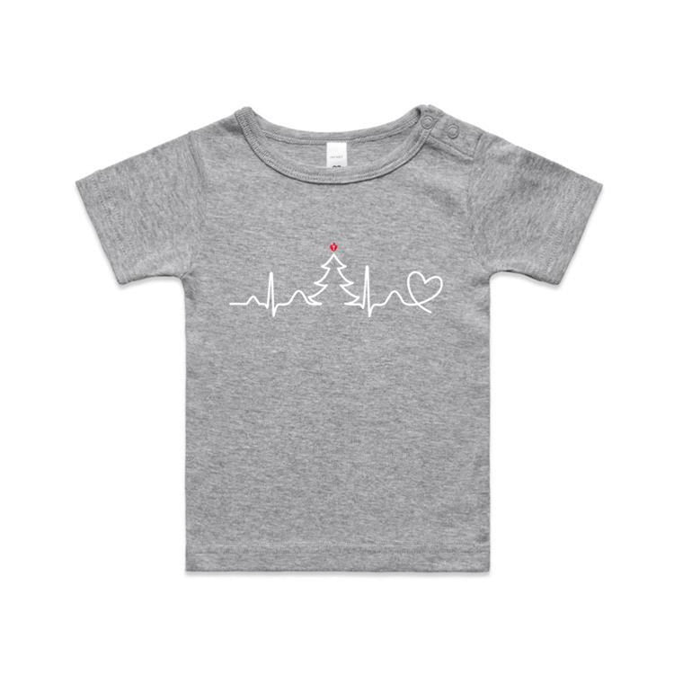 Seasonal Heartbeat - baby tee