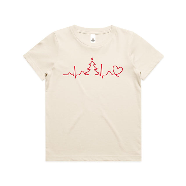 Seasonal Heartbeat - kid's t-shirt