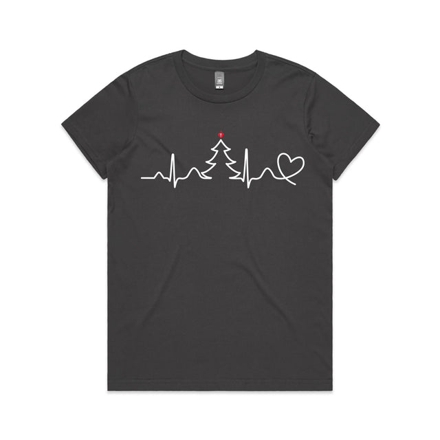 Seasonal Heartbeat - women's t-shirt