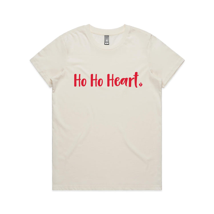 Ho Ho Heart - women's t-shirt