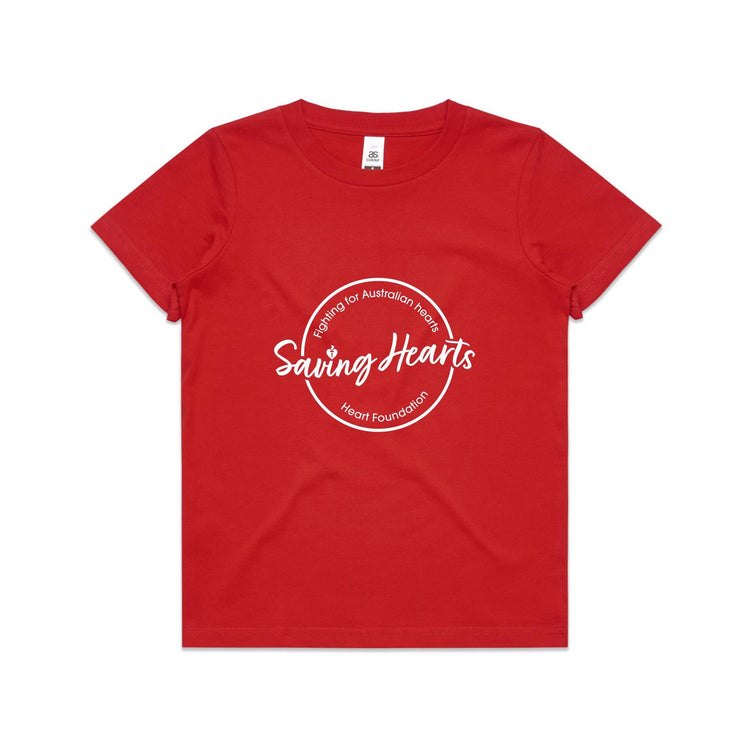 Saving hearts  - kid's t-shirt