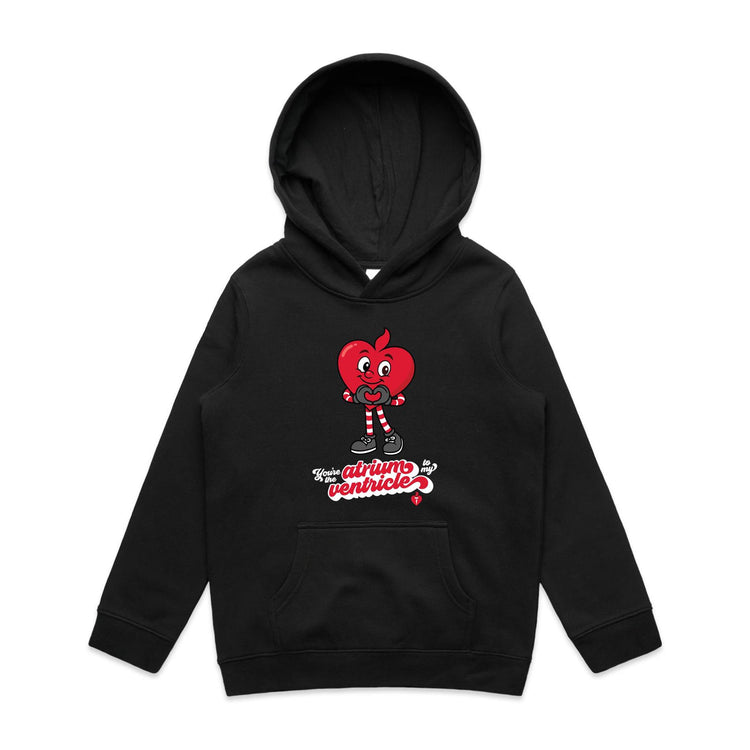 Atrium to my ventricle - kid's hoodie