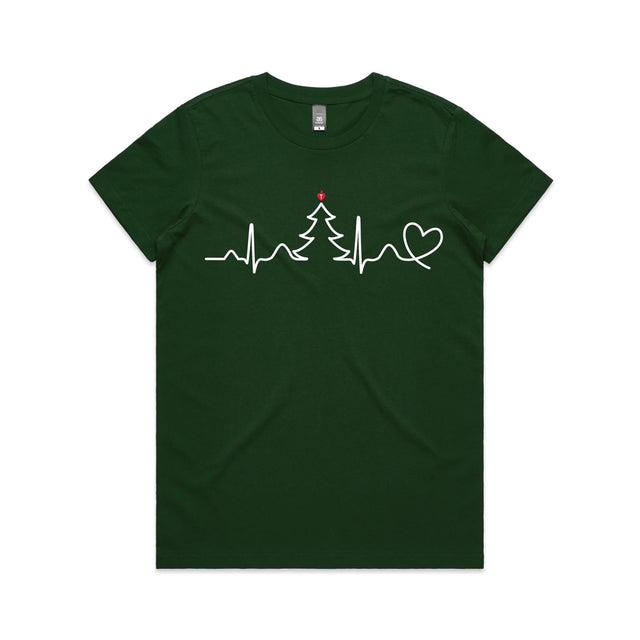 Seasonal Heartbeat - women's t-shirt